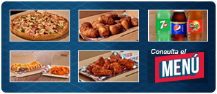 Consulta el Menú de Domino's Pizza
